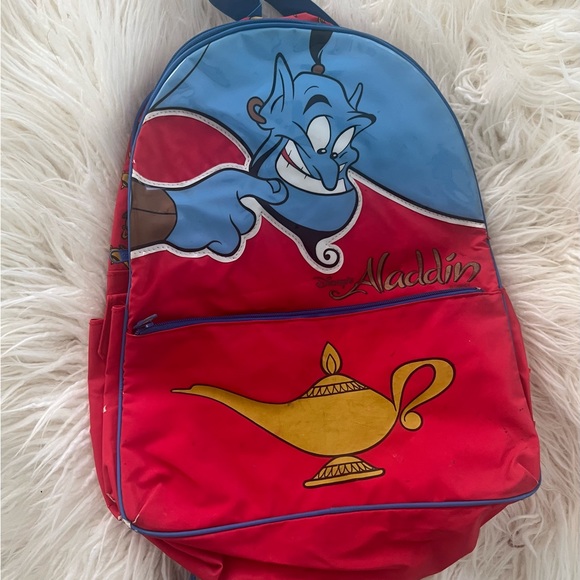 VINTAGE Disney’s Aladdin Children’s Backpack - Picture 5 of 5